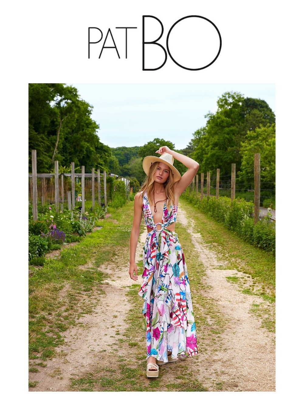 PatBO Zamia Cut Out Dress
